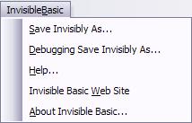 Screenshot Invisible Basic
